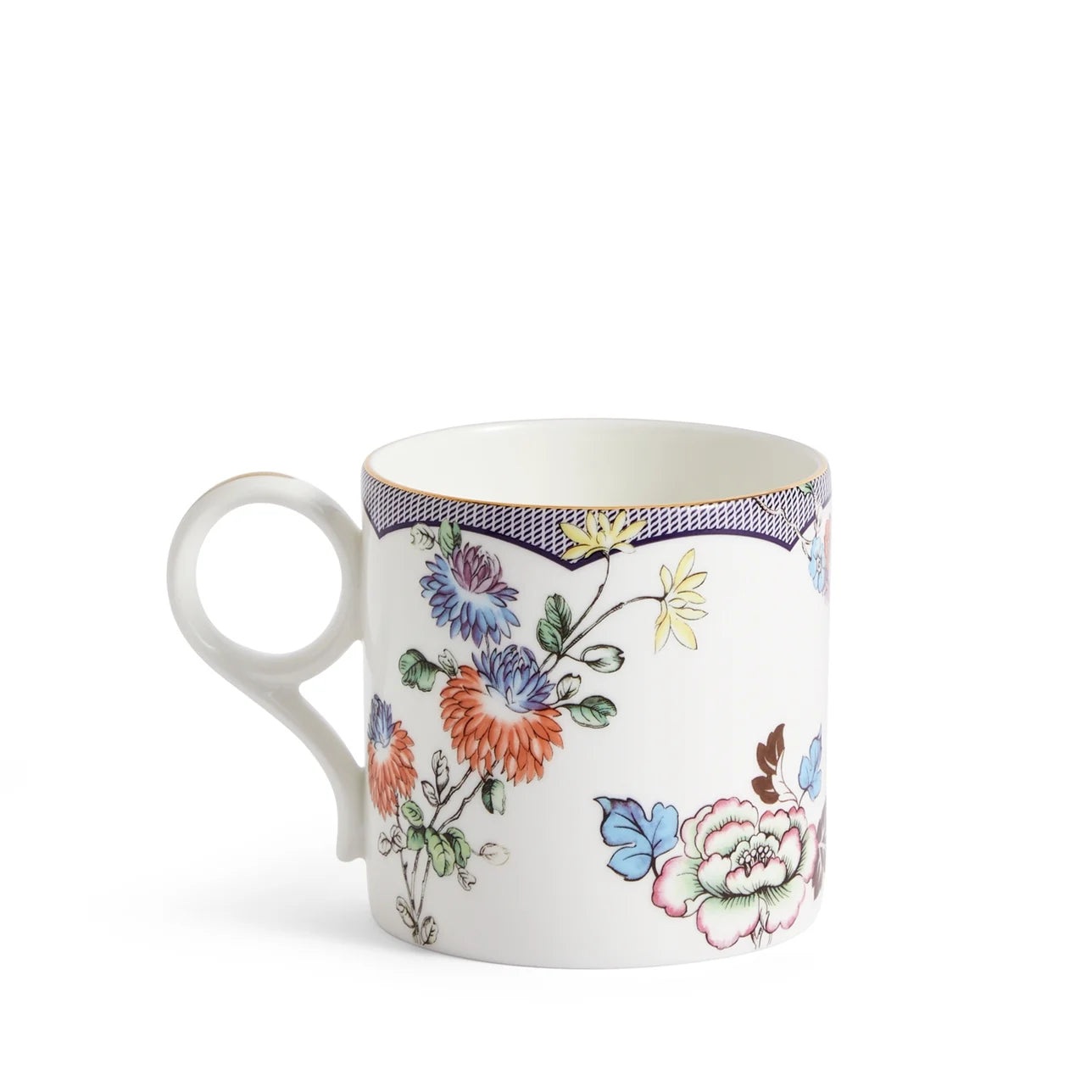 Mug Fortune de la colección Wonderlust, destacando su diseño chinoiserie y modernidad.