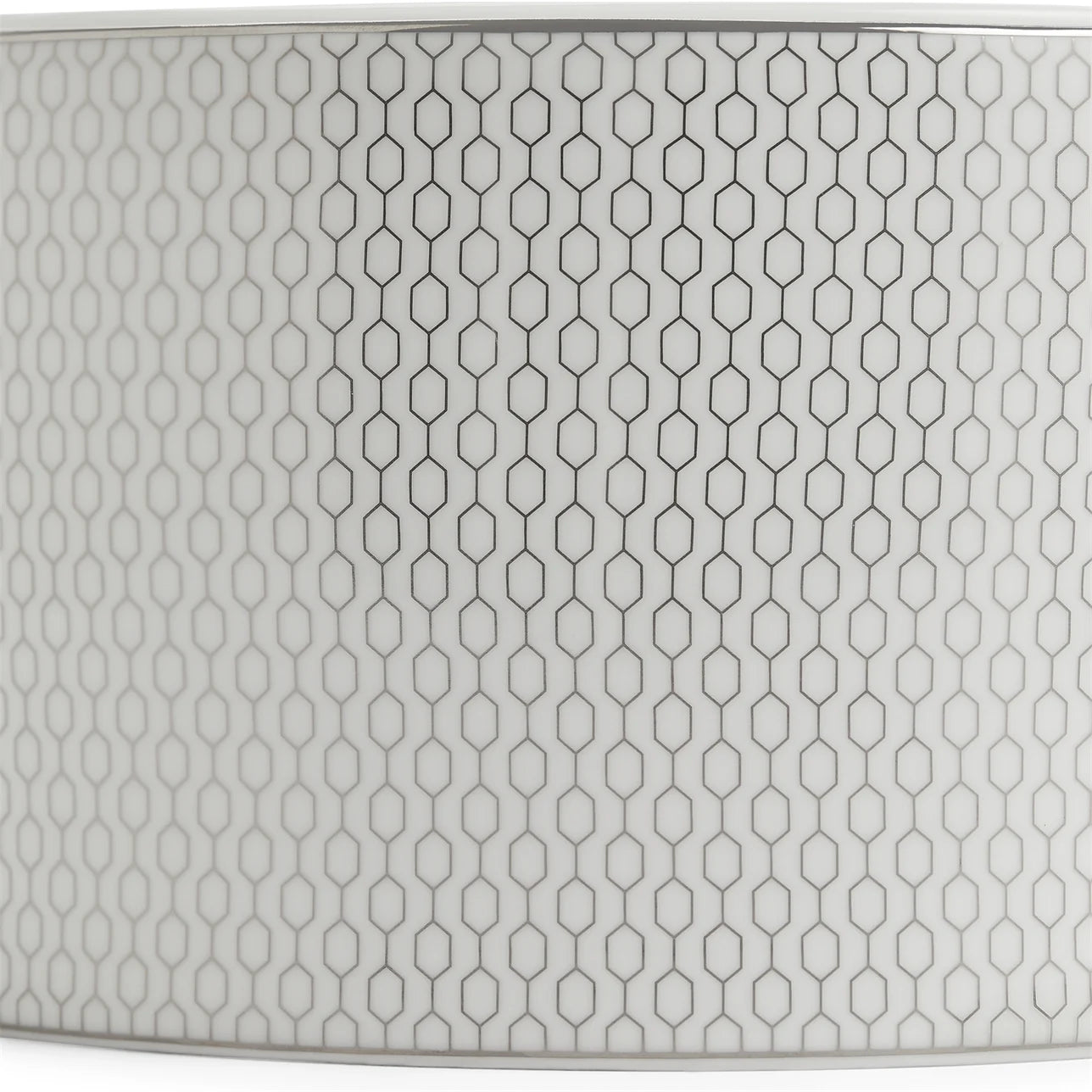Tetera Gio Platinum de metal, ideal para decoración de mesa