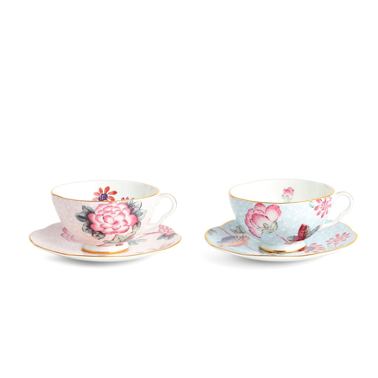 SET 2 PLATOS Y TAZAS DE TÉ CUCKOO