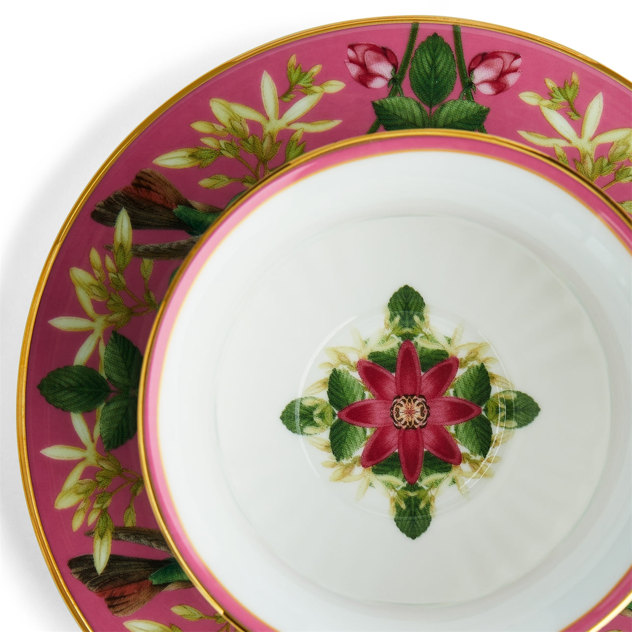 Platillo Wedgwood Pink Lotus
