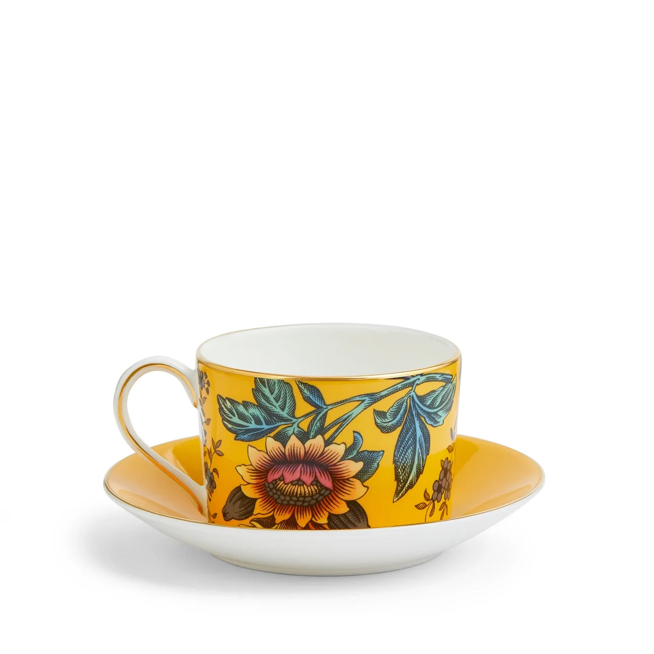 Set de té Yellow Tonquin con diseño inspirado en el Amazonas