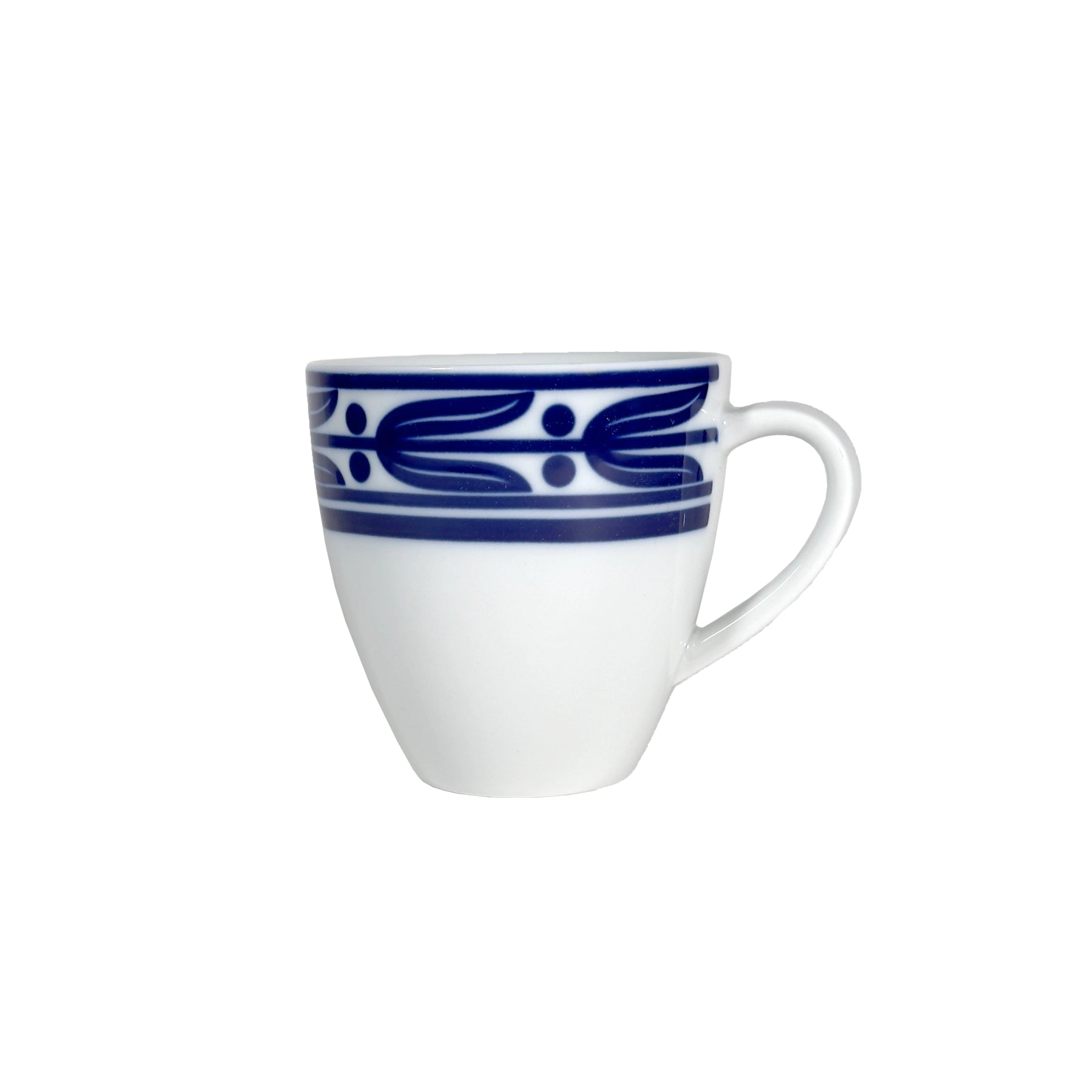 MUG BLUE ABSTRACT