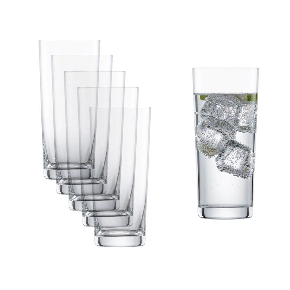 SET 6 VASOS SOFTDRINK No. 3 BASIC BAR SELECTION