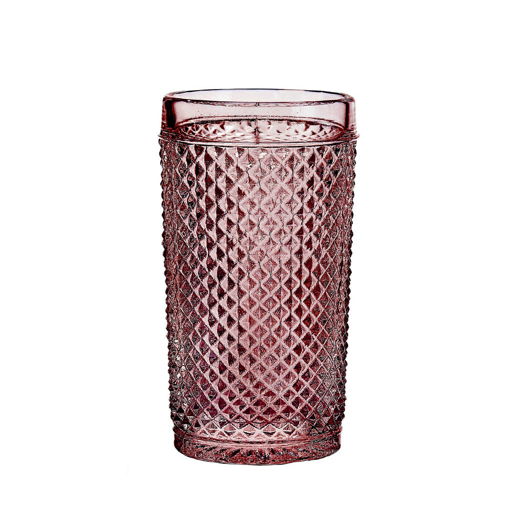 VASO ALTO ROSA BICOS