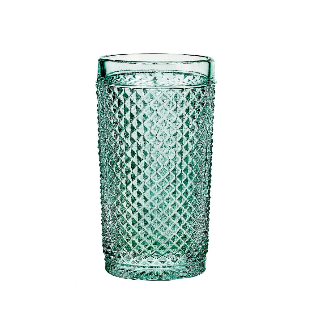 VASO ALTO VERDE MENTA BICOS