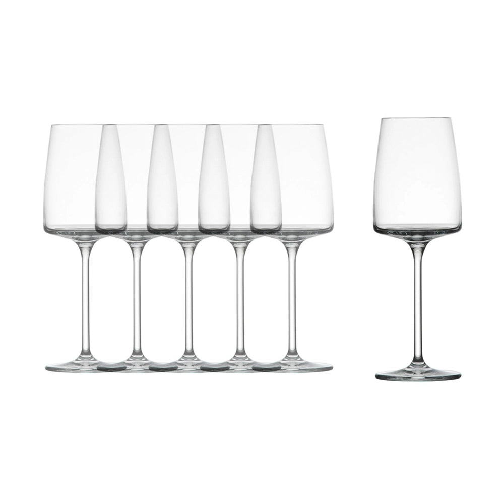 SET 6 COPAS VINO BLANCO SENSA