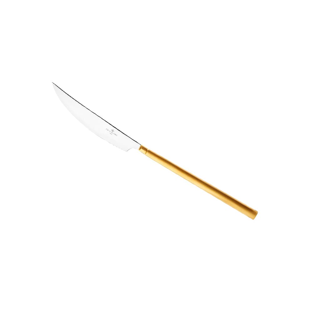 CUCHILLO SERVIR CARNE DOMO MATT GOLD