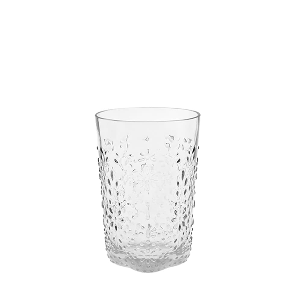 VASO MEDIO FLORAL INCOLOR