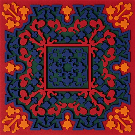SET 6 PORTAVASOS CUADRADOS VAGABONDE VELOURS IMAGES D'ORIENT