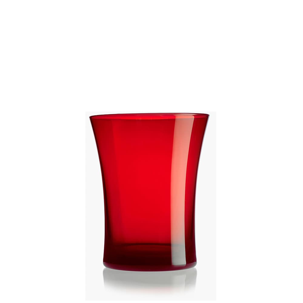 VASO ALTO LUCE BAMBOO RED