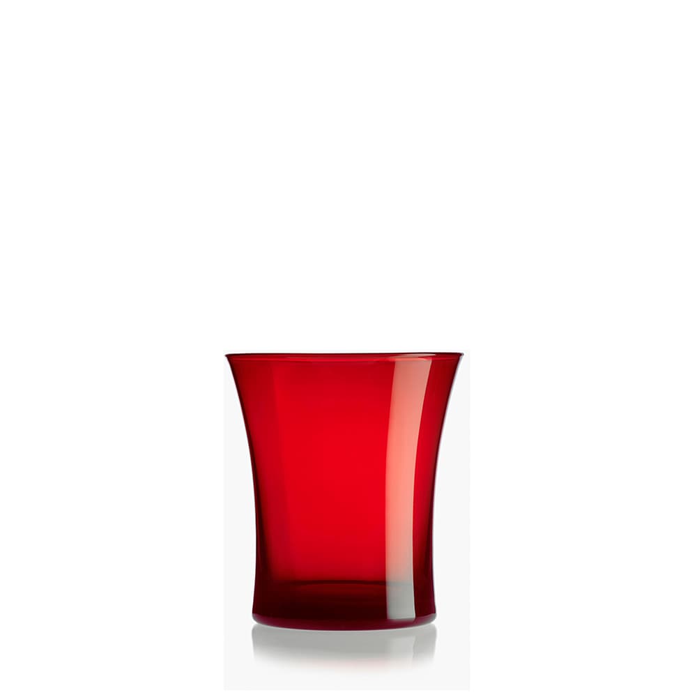 VASO VINO LUCE BAMBOO RED