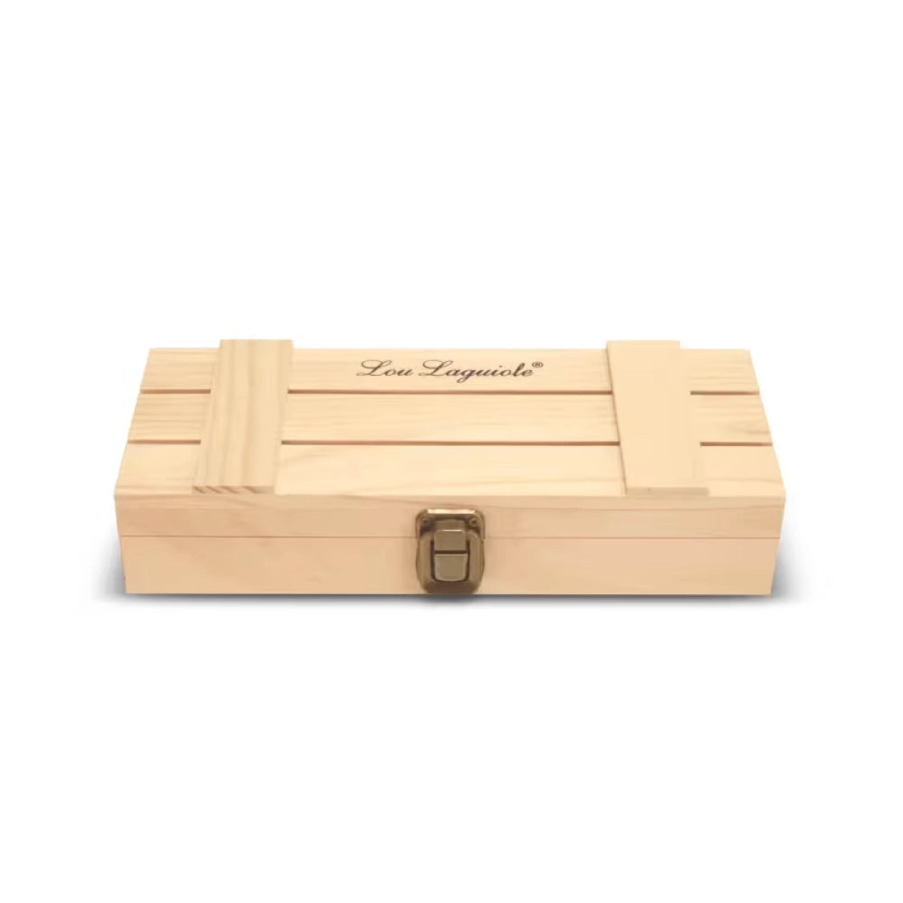 CAJA MADERA 4 STEAK ECORCE ALPHONSE