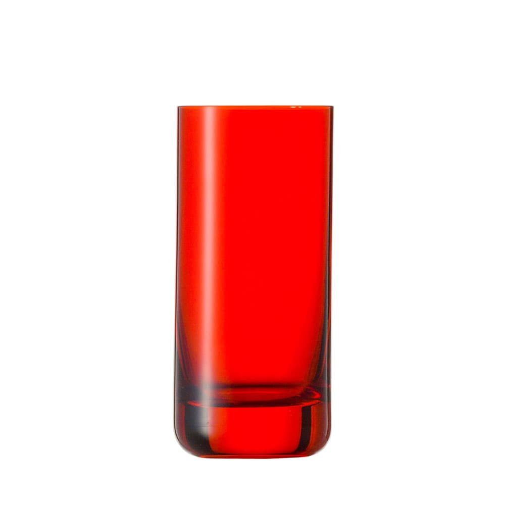 VASO ALTO LONGDRINK ROJO SPOTS NEO