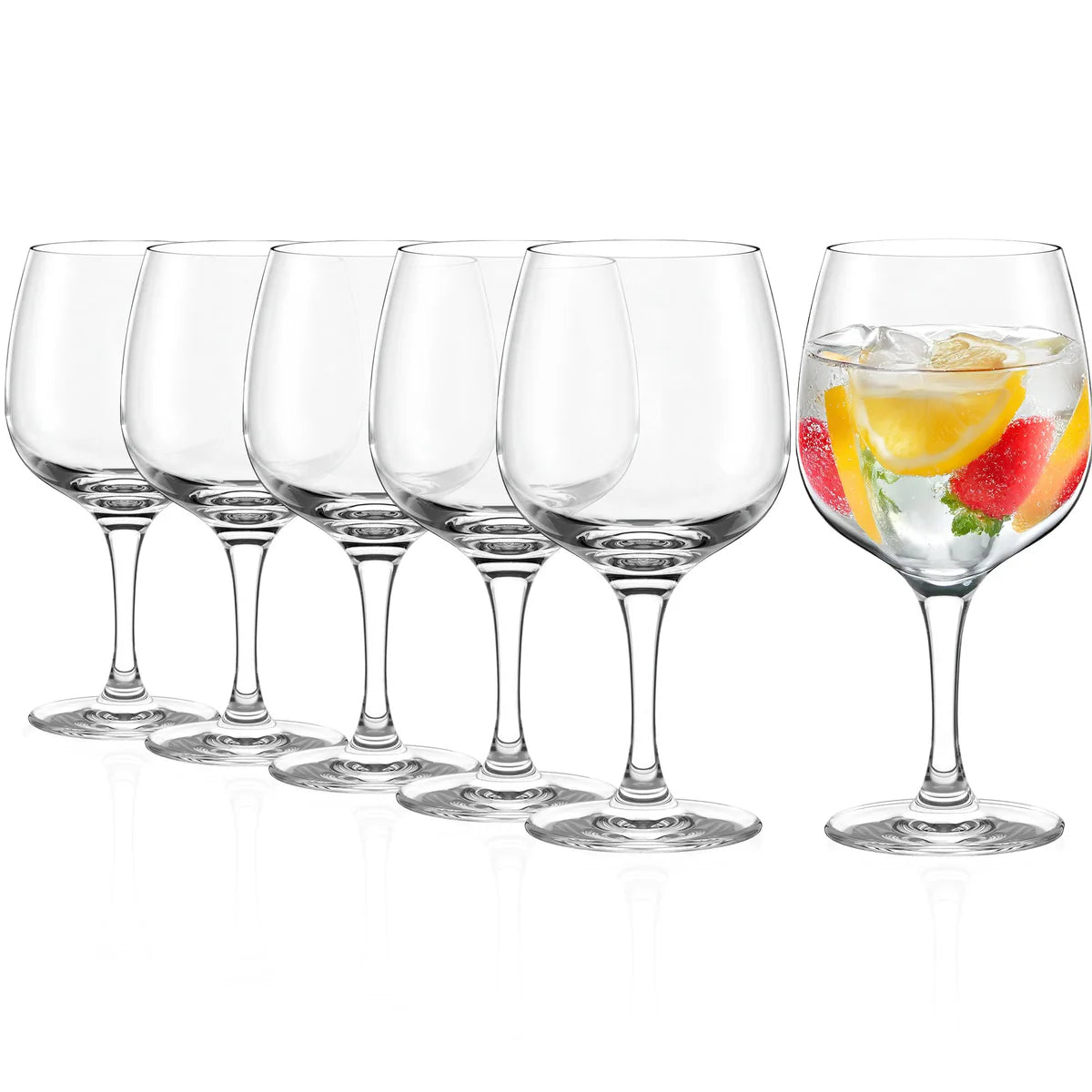 Set de Copas Gin Tonic Stölzle Lausitz, mostrando su diseño elegante y duradero.