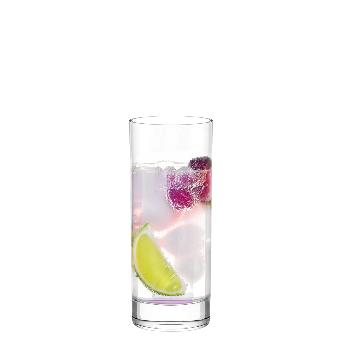 Detalle del Vaso Alto Longdrink New York Stolzle Lausitz, mostrando su brillo y calidad.