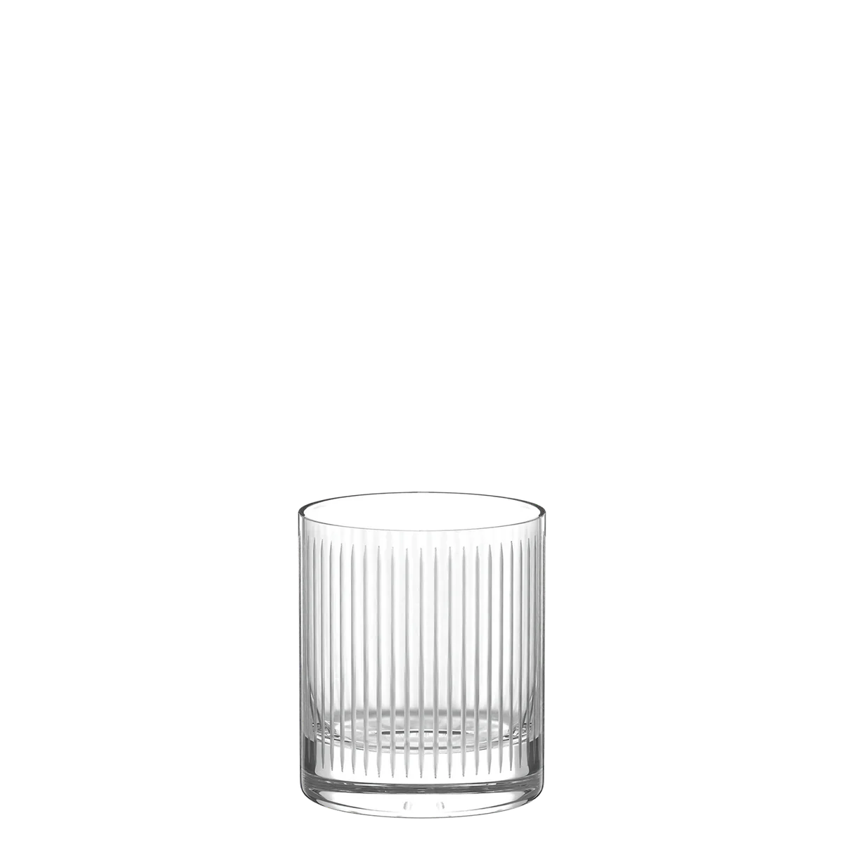 Detalle del Vaso Whisky New York Soho de Stolzle Lausitz, mostrando la base y el brillo del cristal.
