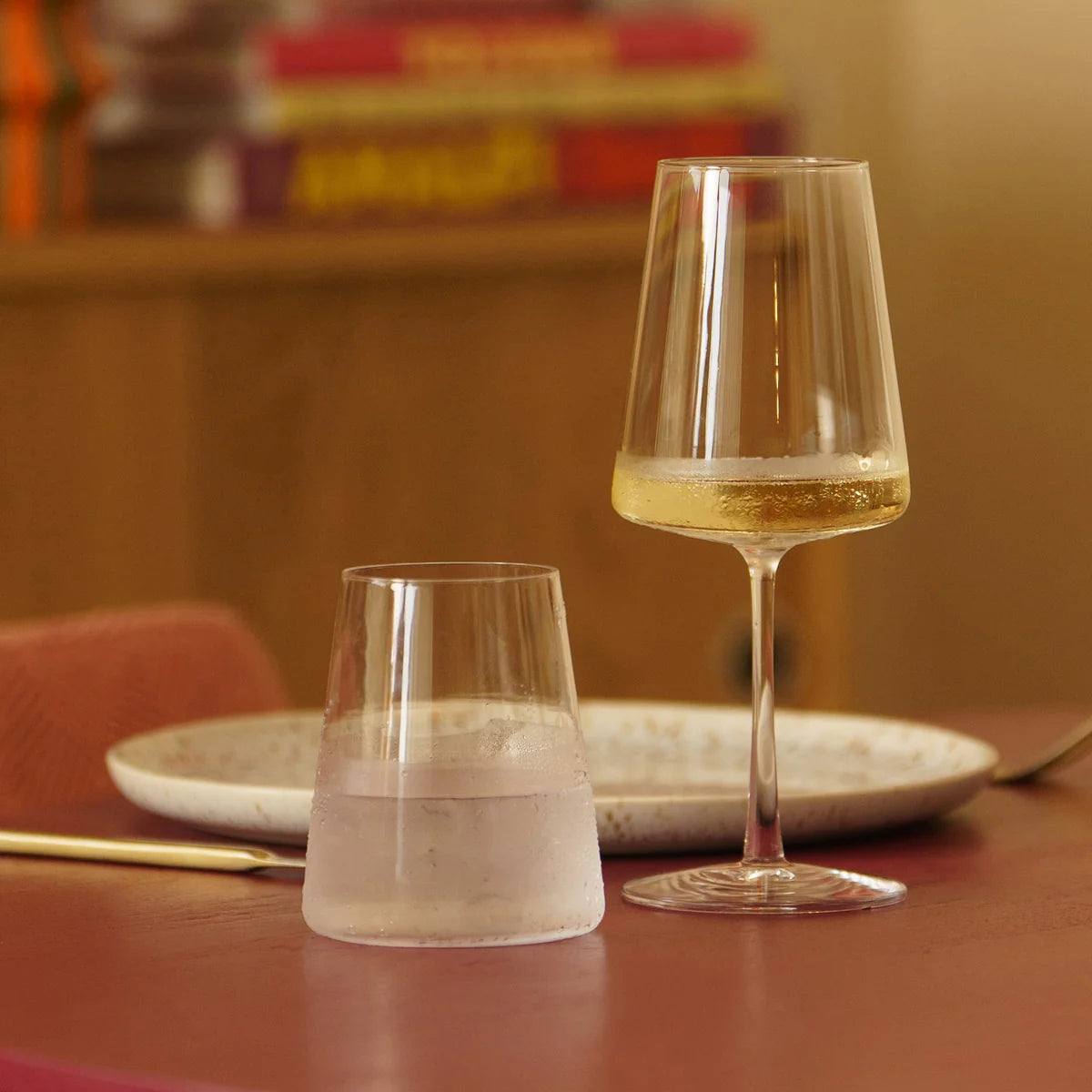 Detalle del Vaso de Vino Blanco Power de Stölzle Lausitz.