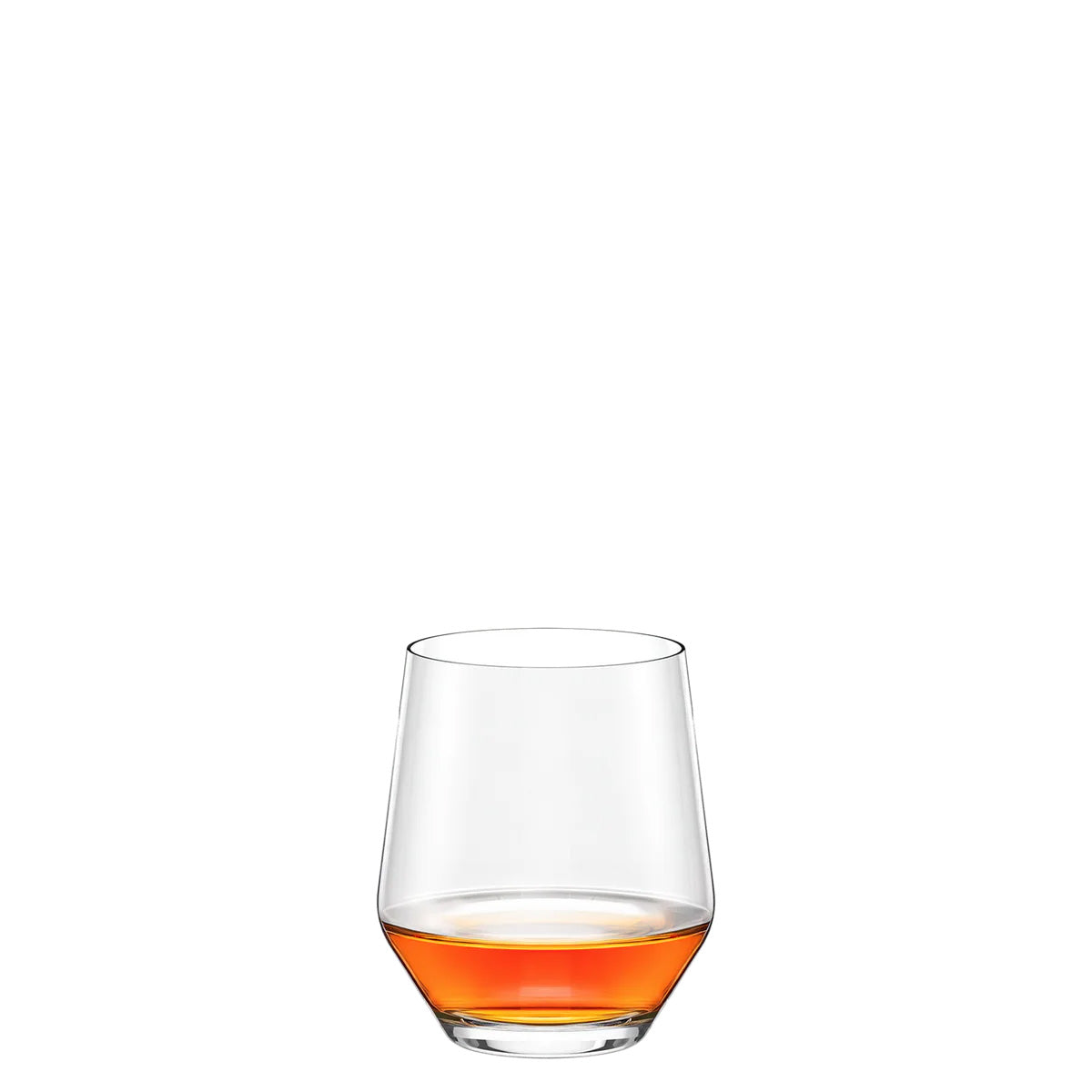 Detalle del Vaso Whisky Quatrophil de Stolzle Lausitz, mostrando su base sólida y calidad de cristal.