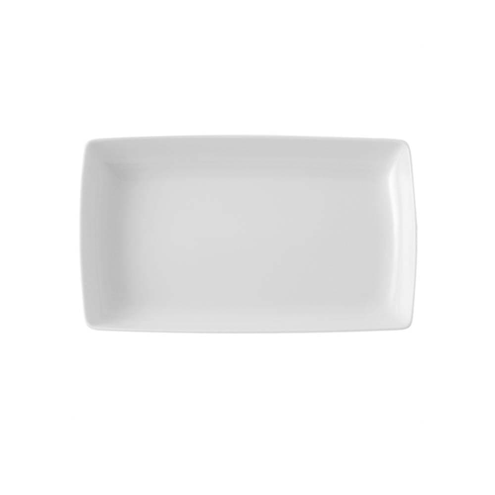 PLATO RECTANGULAR PEQUEÑO CARRE WHITE