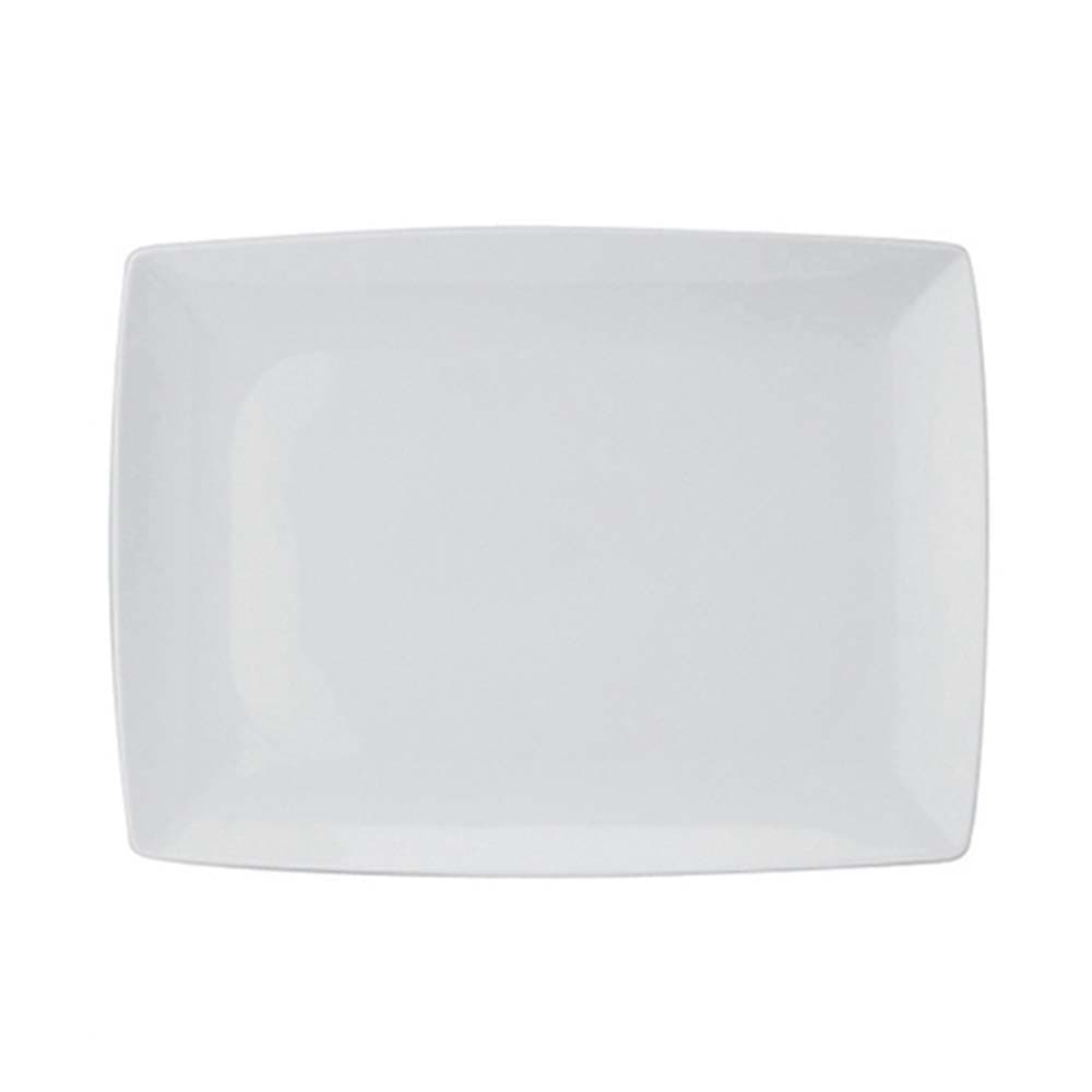 BANDEJA RECTANGULAR GRANDE CARRE WHITE