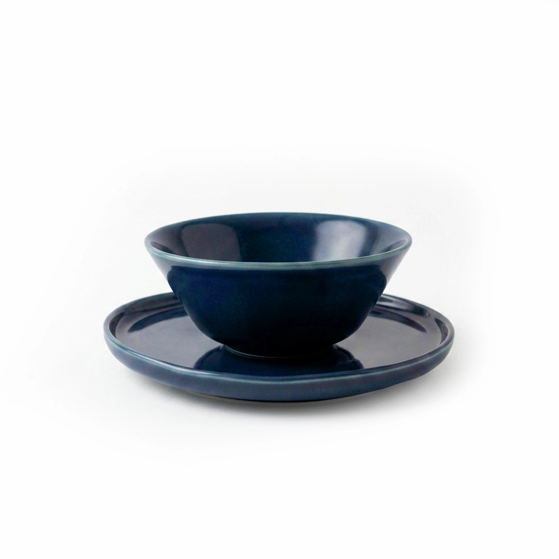 PLATO Y TAZA DE TÉ TERRA ZAFIRO