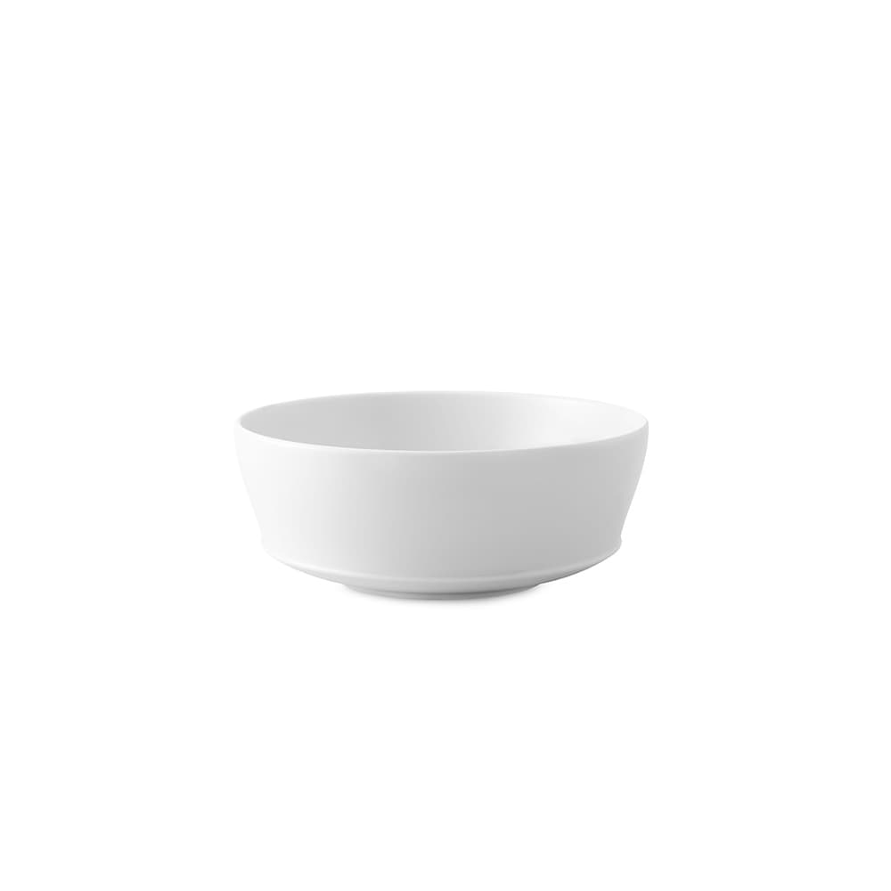 BOWL CEREAL CROWN WHITE