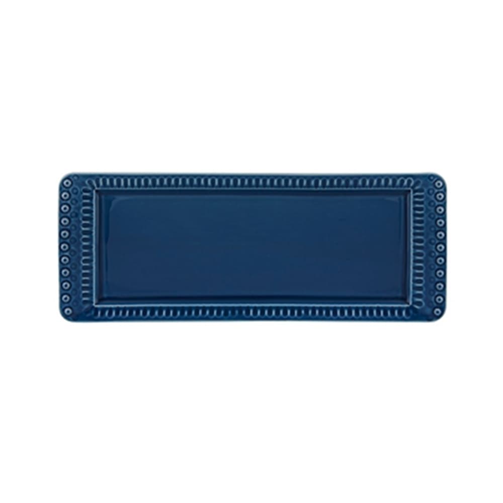 BANDEJA TORTA RECTANGULAR FANTASIA AZUL