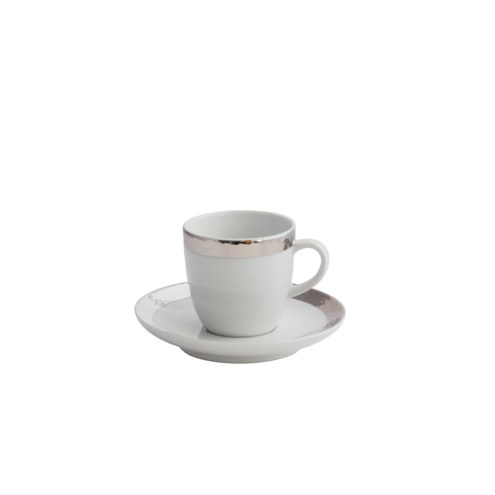 PLATO Y TAZA ESPRESSO GLAM