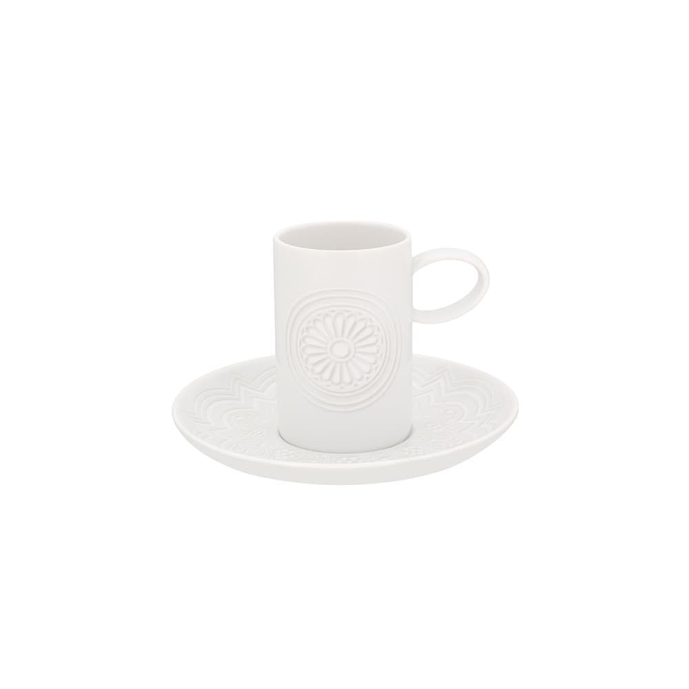 PLATO Y TAZA DE CAFÉ No. 3 ORNAMENT