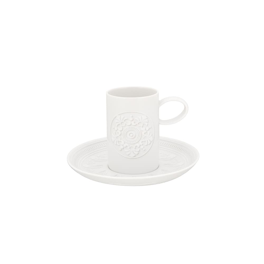 PLATO Y TAZA DE CAFÉ No. 1 ORNAMENT