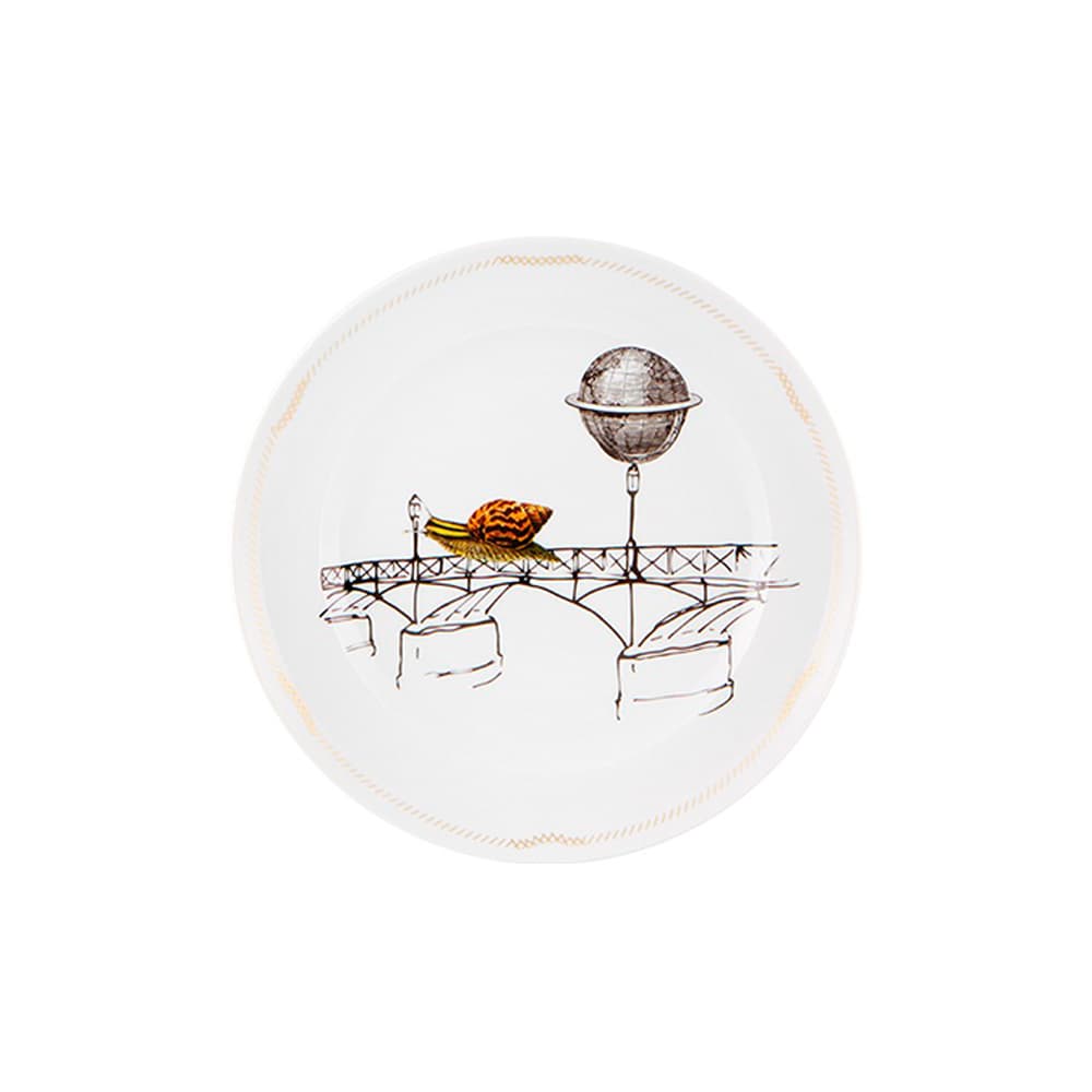 SET 4 PLATO POSTRE PETITES HISTOIRES