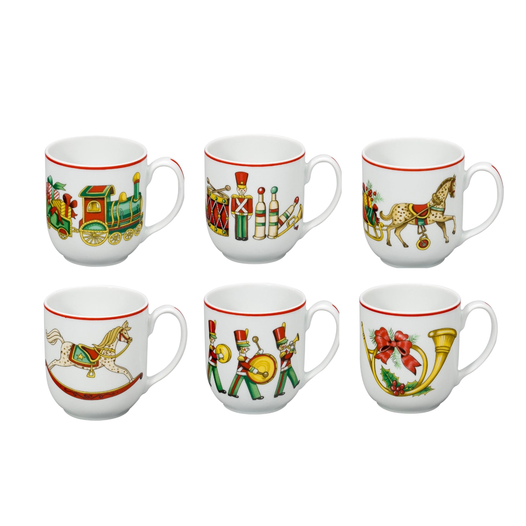 SET DE 6 MUGS CHRISTMAS MAGIC