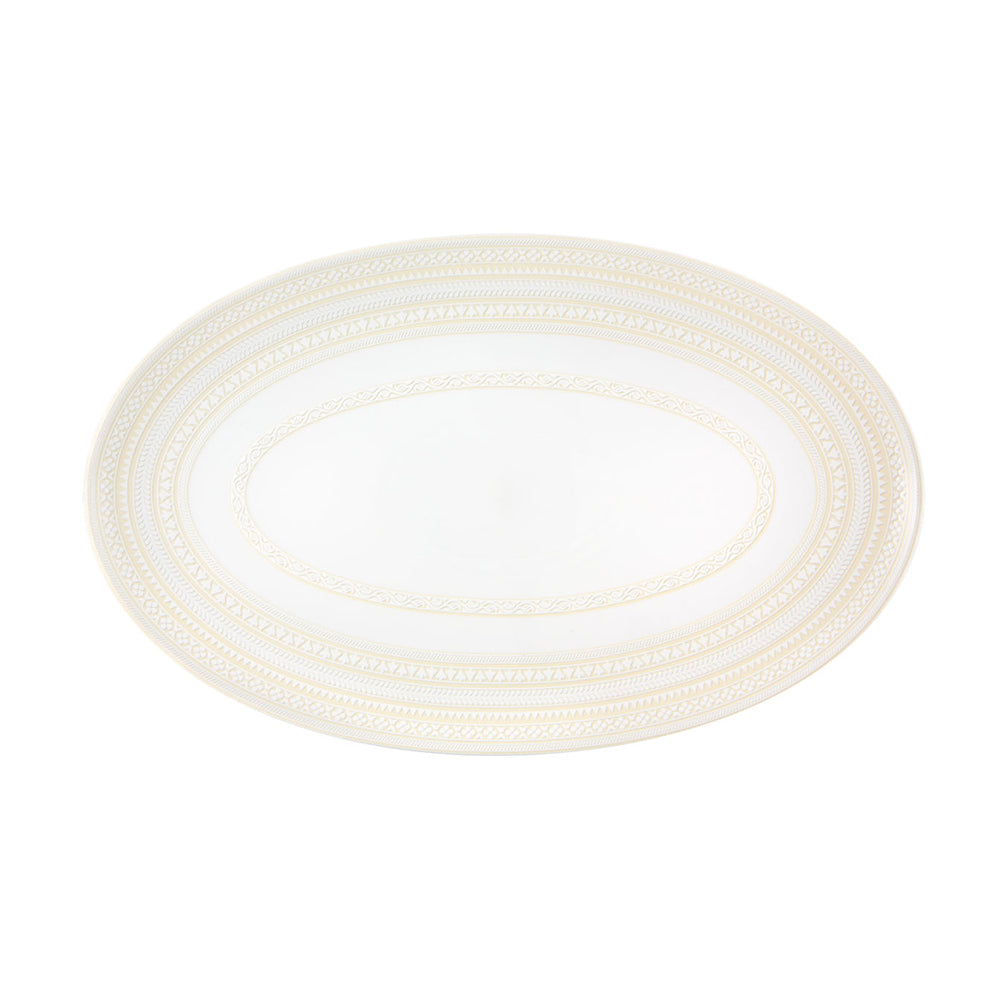 BANDEJA OVAL GRANDE IVORY