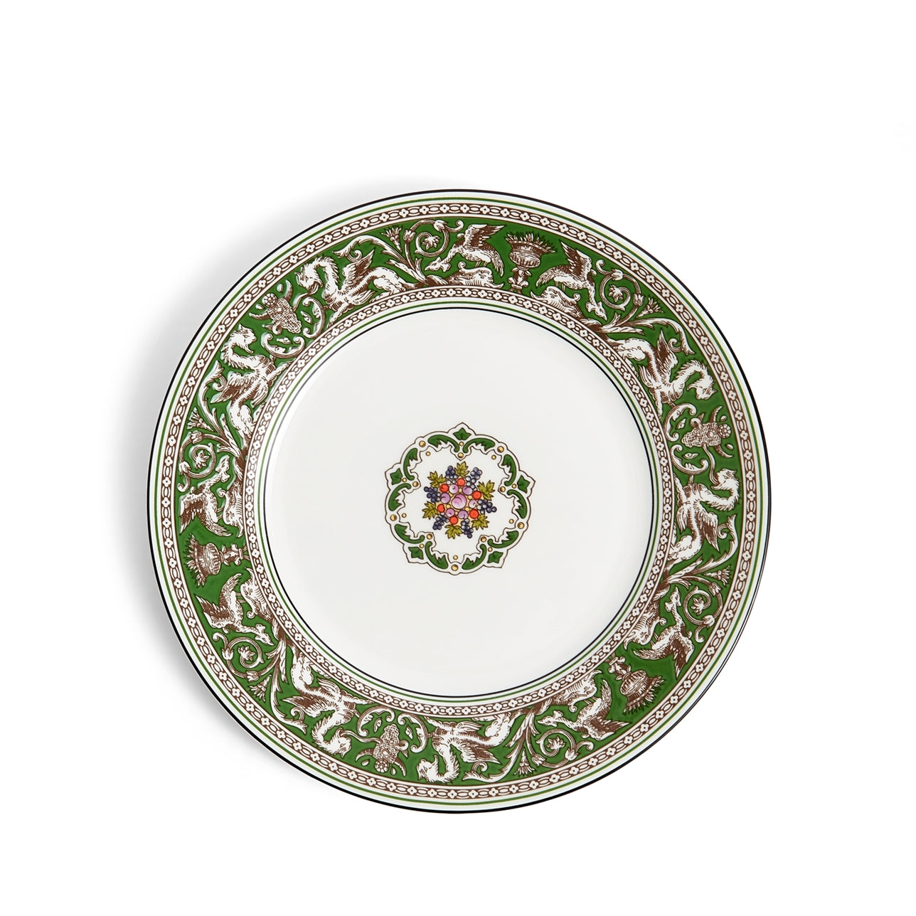 PLATO POSTRE FLORENTINE VERDE