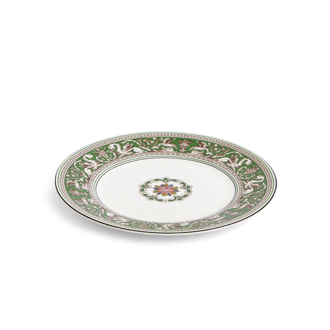 PLATO POSTRE FLORENTINE VERDE