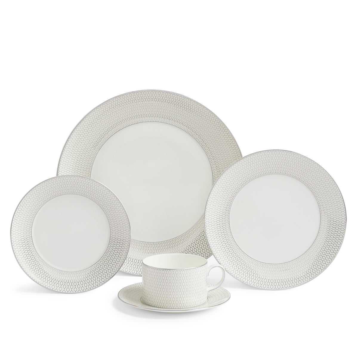 SET 5 PIEZAS GIO PLATINUM