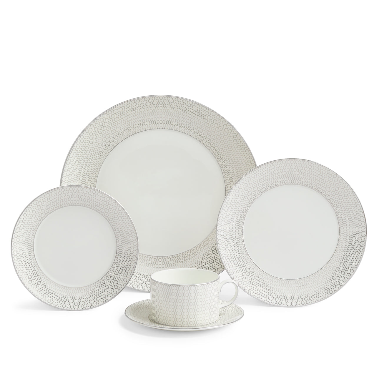 SET 5 PIEZAS GIO PLATINUM