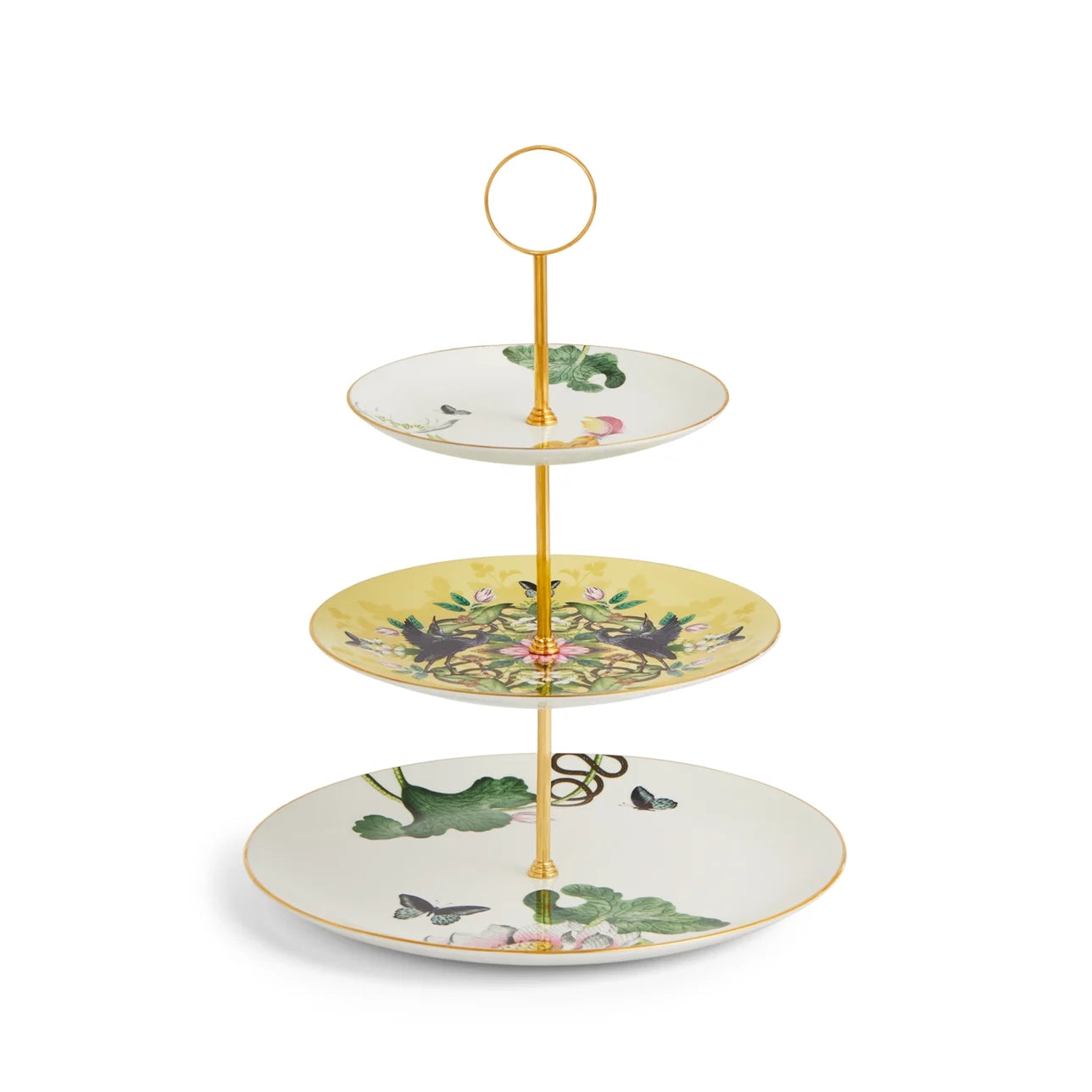 CAKE STAND 3 NIVELES WONDERLUST WATERLILY