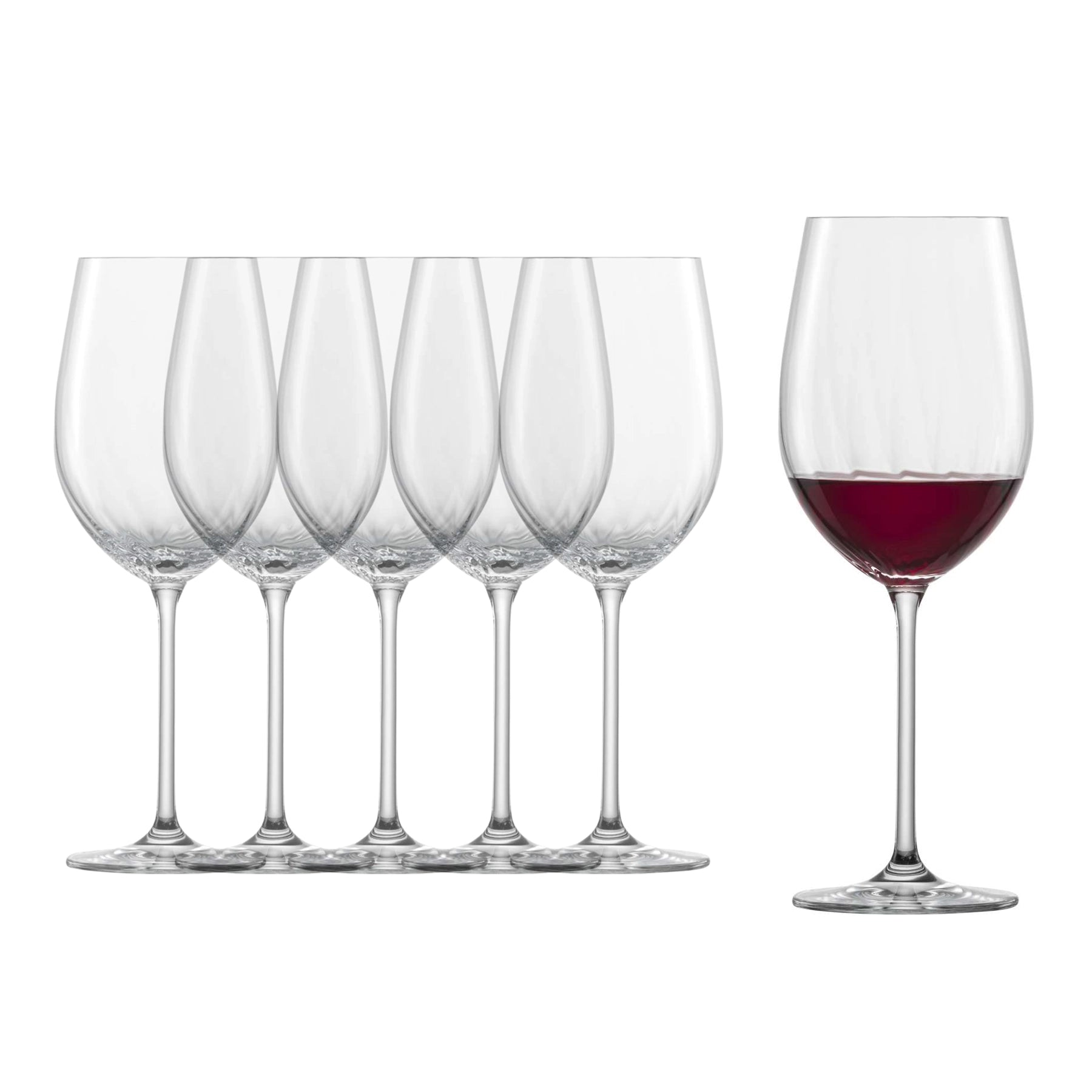 SET 6 COPAS VINO TINTO BORDEAUX PRIZMA